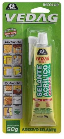 SELANTE ACRILICO INCOLO ULTRA VEDAG 50G