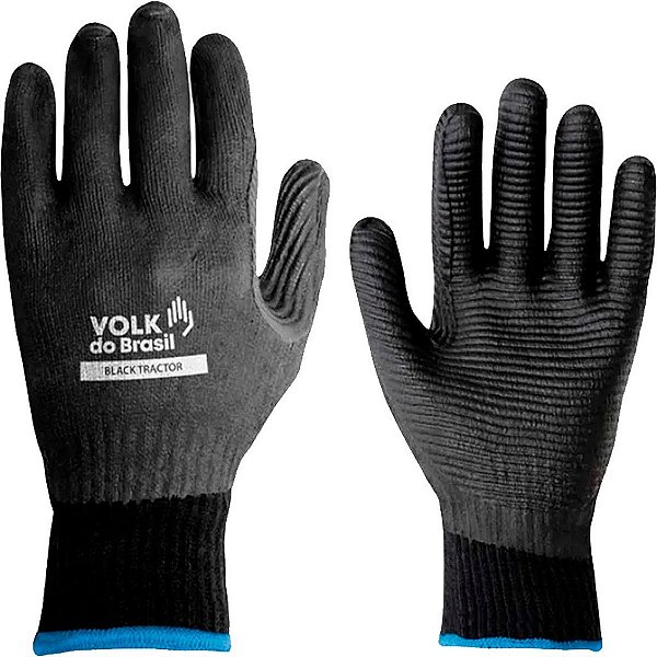Luva Térmica 250ºc Resistente A Corte Abrasivo Black Tractor Alta Temperatura