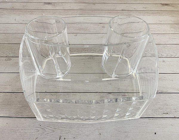 Organizador Porta Maquiagem De Acrilico Bisotado Luxo 73030