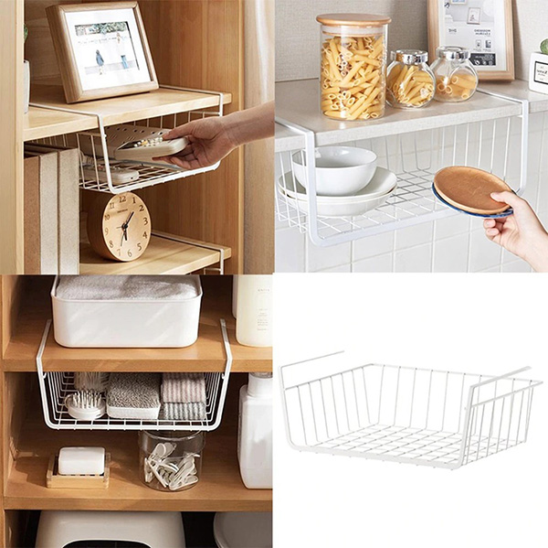 Cesto Organizador Aramado Prateleira - 38 x 22 cm