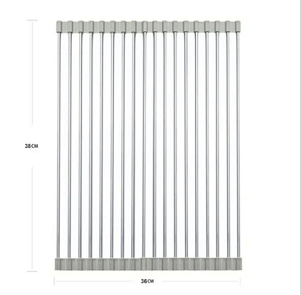 Escorredor Esteira para Pia em Aço Inoxidável