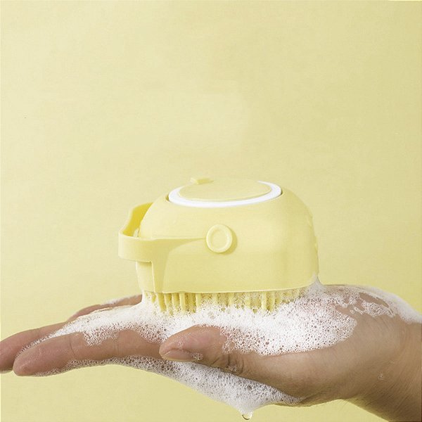 Escova de Silicone para Banho com Dispenser  AM - 80ml