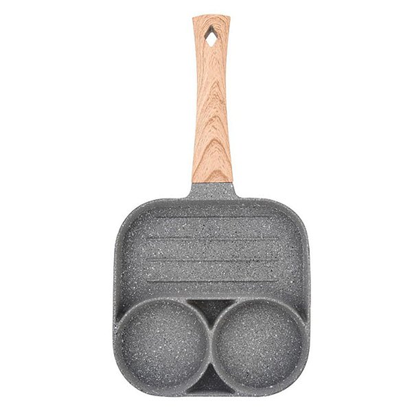 Frigideira Antiaderente 3 em 1 Alumínio