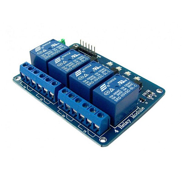 Modulo Rele 4 Canais 5V