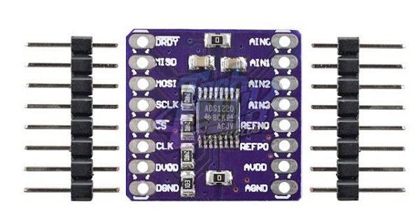 ADS1220 Conversor Analogico digital 128 bits