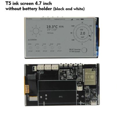 Esp32 T-5 4.7 Polegadas