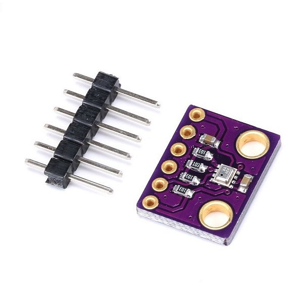 Sensor de Pressão Umidade Temperatura BME280 3.3V 6 Pinos