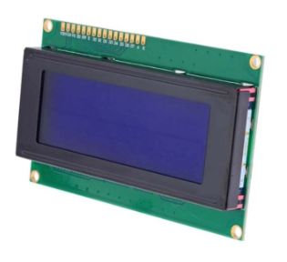 Display LCD 20x4 com Backlight azul I2C soldado