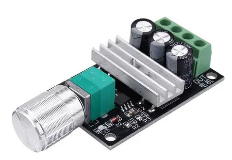 Dimmer de Velocidade de  Motor	 DC	 6V	 12V	 24V	 28V	 3A	 PWM