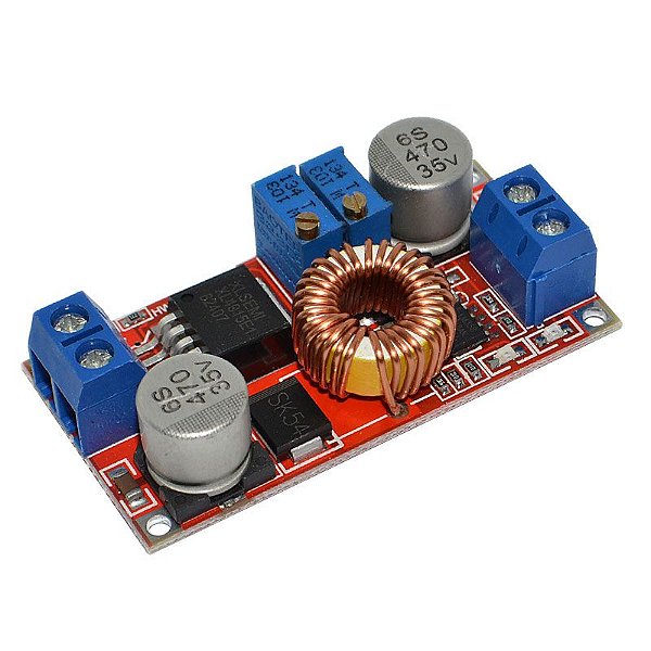 Regulador Com Ajuste De Corrente E Tensão XL4015 Dc 5A 6-38V