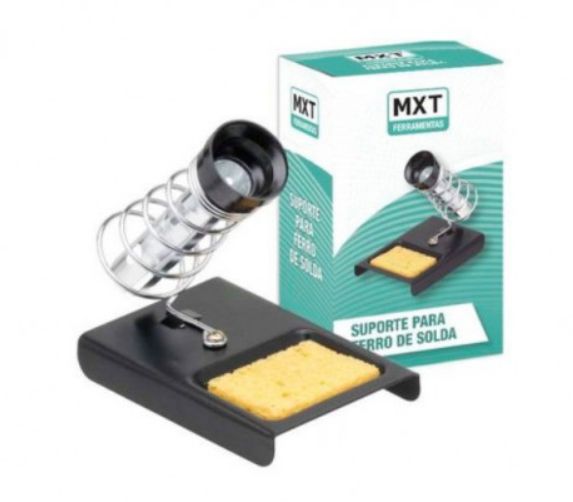 Suporte Para Ferro Soldar Com Esponja Vegetal
