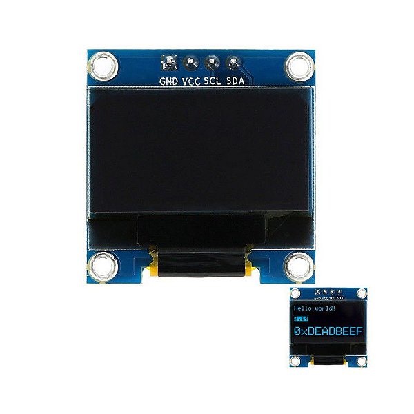 Display OLED 0,96" 128 X 64 (azul)