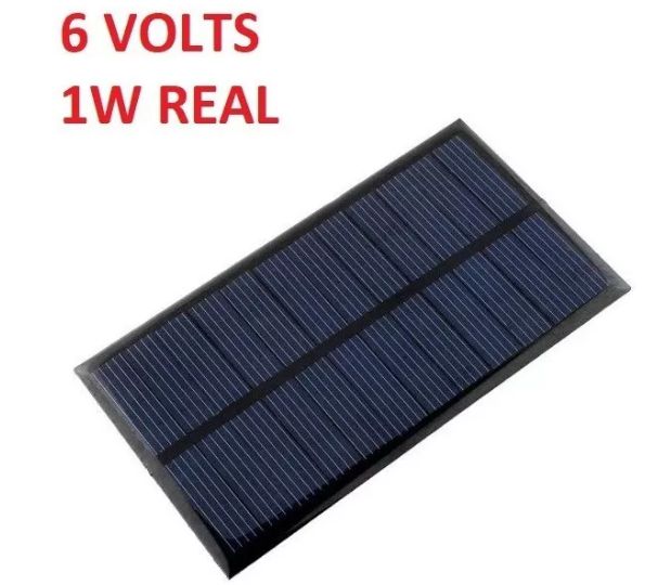 Placa Solar 6 V 3W