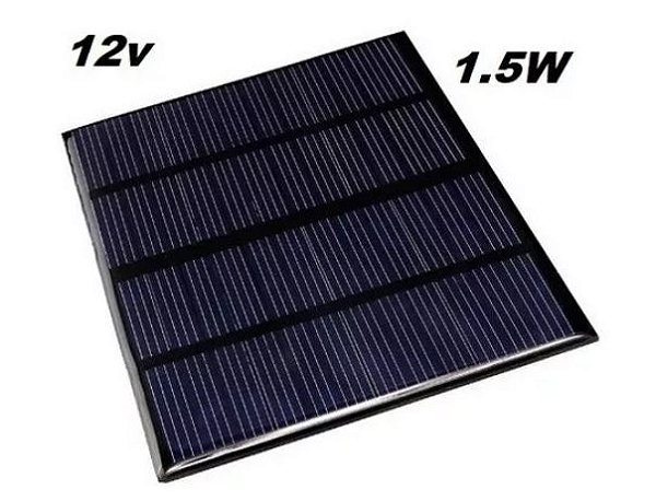 Placa Solar  12V 150 MAH