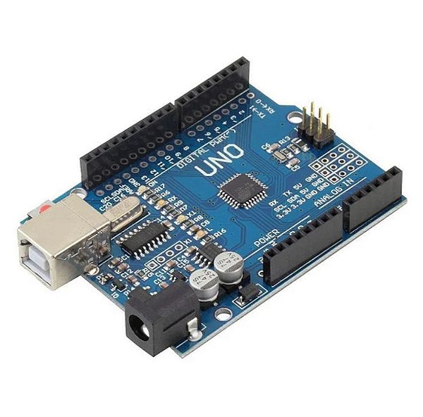 Placa Arduino Uno R3 ATmega328P SMD CH340G