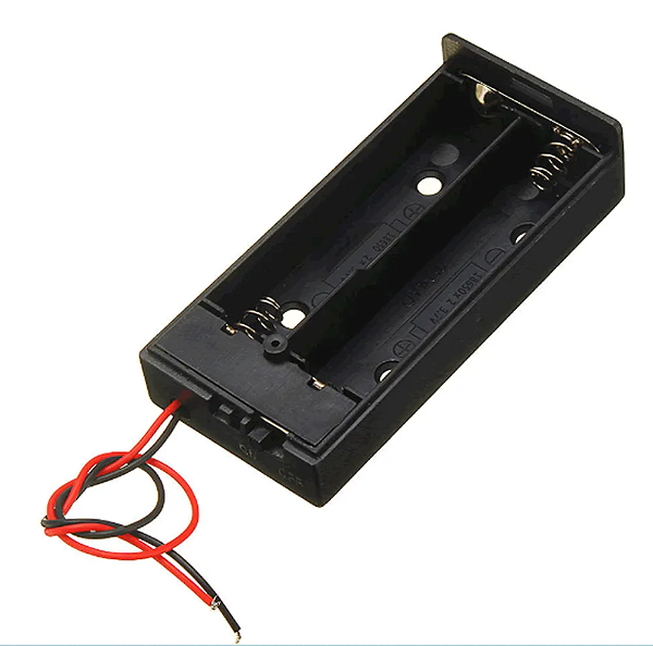 Suporte para 2 Baterias Li-Ion 18650