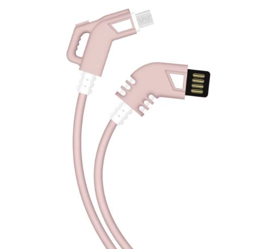 Cabo Turbo Micro USB 1,2M Flex Gold