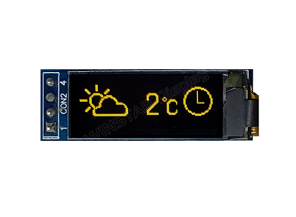 Display OLED 0,91" 128X32 Tela Para Arduino 4 Pin