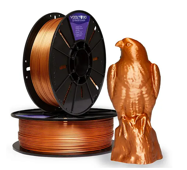 Filamento PLA Cobre V-Silk High Speed 1Kg