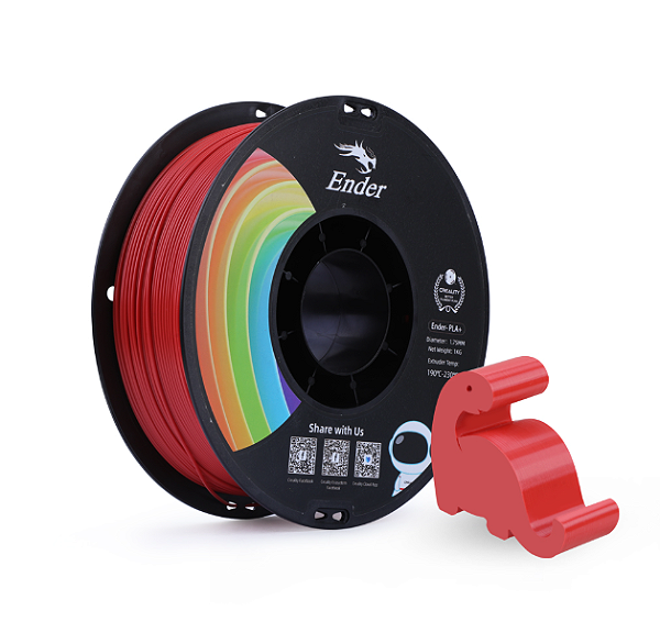 Ender PLA+ 1.75mm 1KG Vermelho