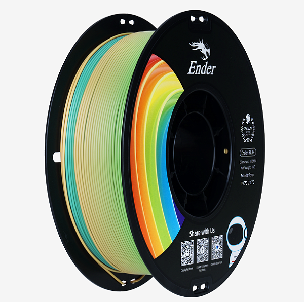 Ender PLA+ 1.75mm 1KG Colorido