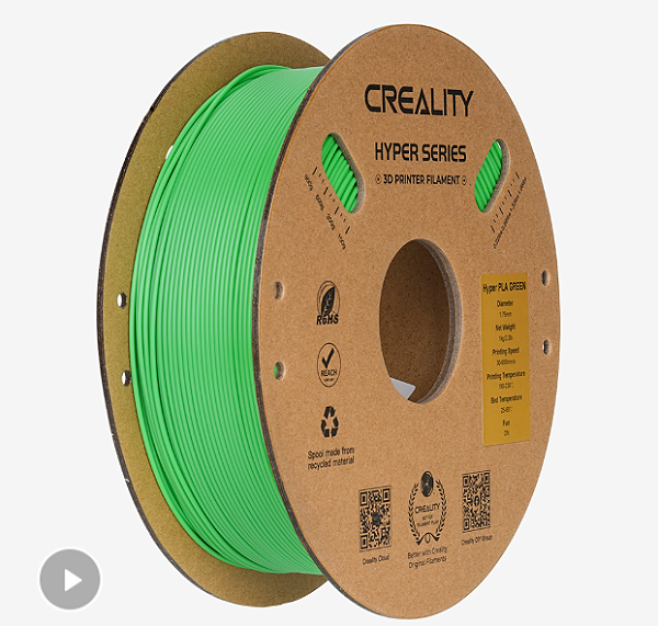 Hyper PLA 1.75mm 1KG Verde