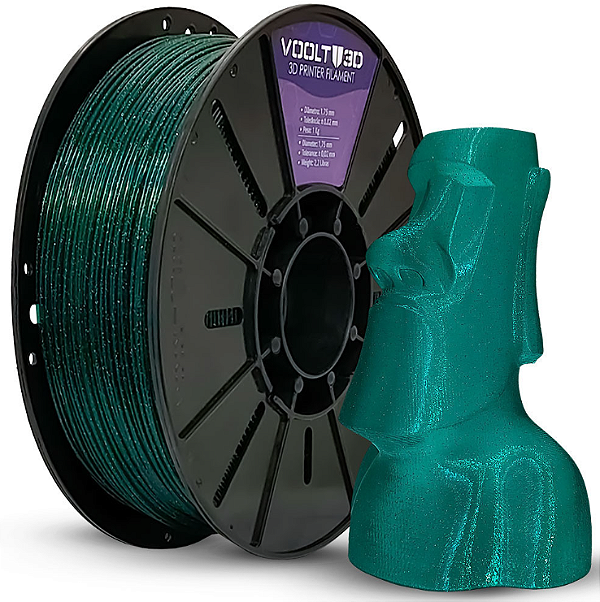 Filamento PLA Verde Urano Cosmos High Speed Premium - 1Kg