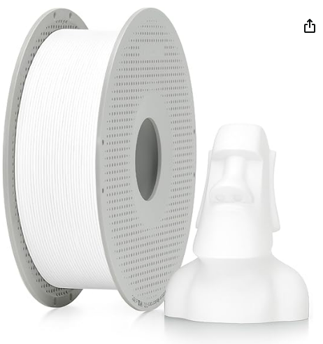 REFILL FILAMENTO PLA BRANCO 1KG 1.75MM BAMBULAB
