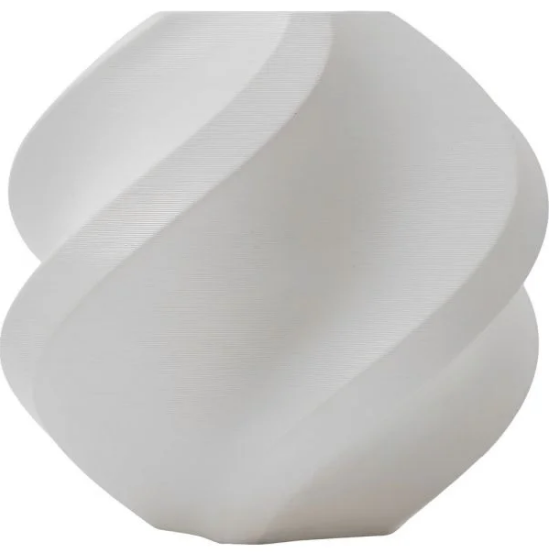 REFILL FILAMENTO PLA FOSCO BRANCO 1KG 1.75MM BAMBULAB