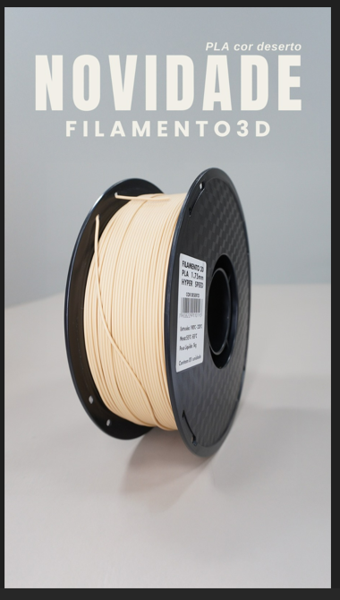 PLA COR DESERTO 1KG (1.75MM)