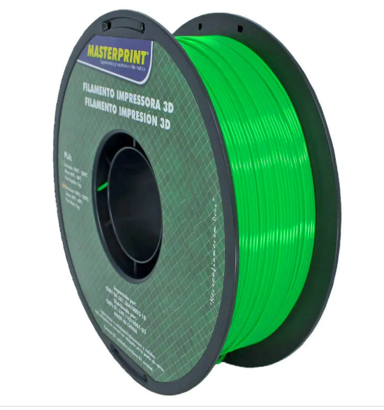 Filamento PLA Verde Bambu 1kg 1,75mm Para Impressora 3D