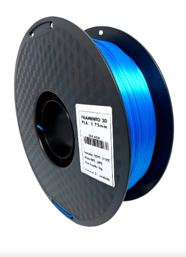 PLA SILK AZUL AZURE 1KG (1.75MM)