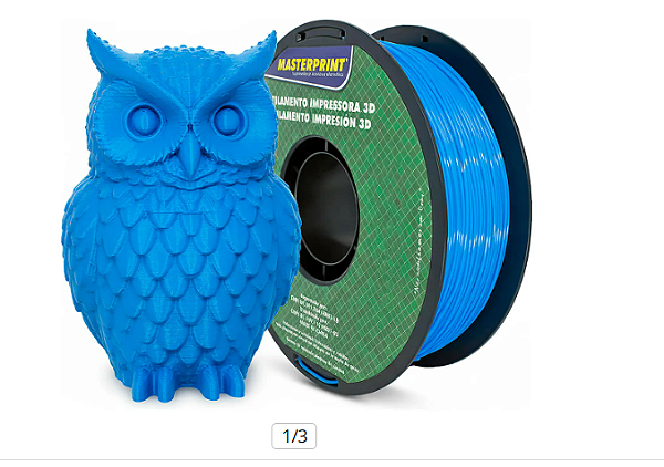 PLA SILK AZUL LAGO 1KG (1.75MM)