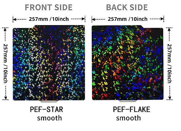 Placa de construção BambuLab Impressora 3D Bambu Lab X1 P1P A1