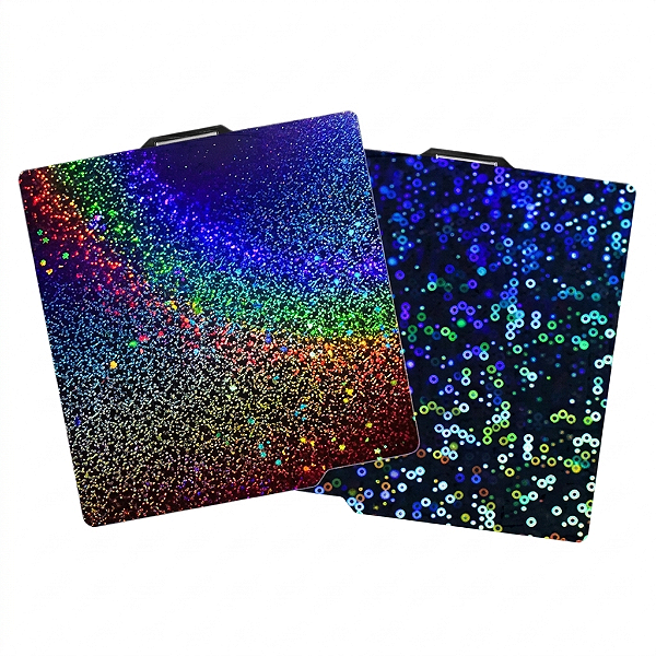Mesa Pei Lisa 256X256mm Holográfica Mesa de Impressão BambuLab