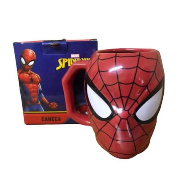 Caneca Formato 3D Spiderman Marvel 350ml