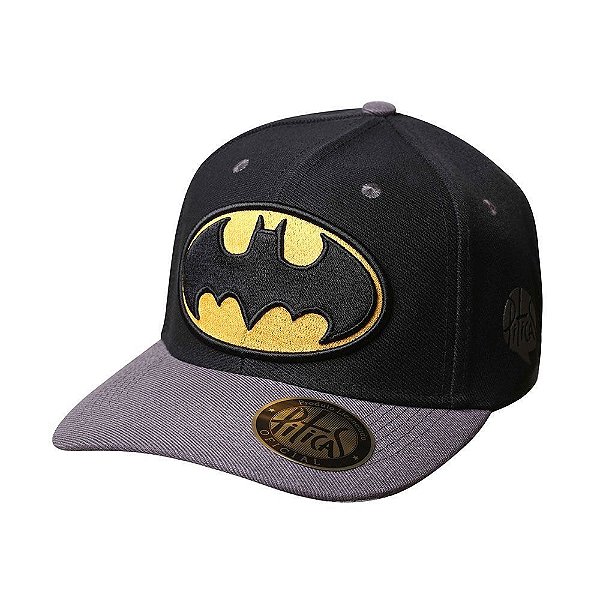 Boné Aba Reta Batman Logo DC Comics