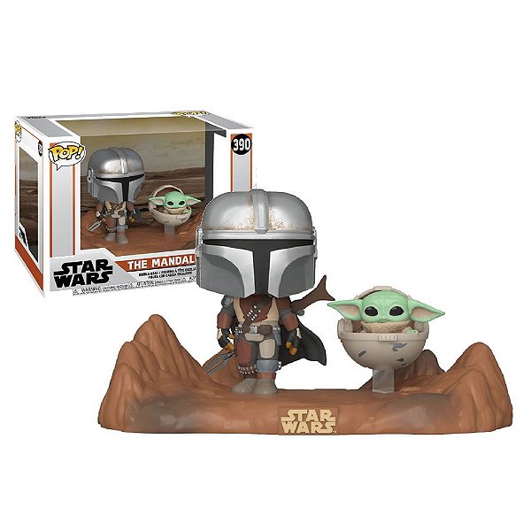 Funko Pop - 390 - The Mandalorian With The Child - Star Wars