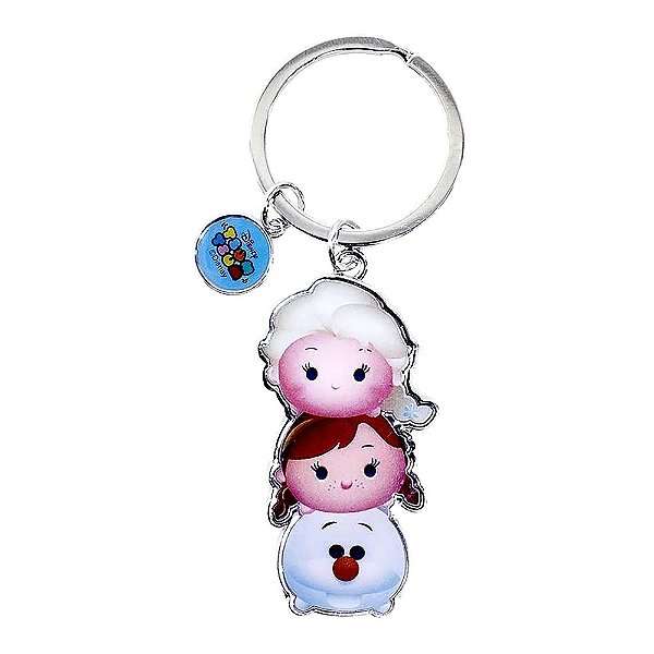 Chaveiro Metal Personagens Frozen Tsum Tsum Disney 5cm