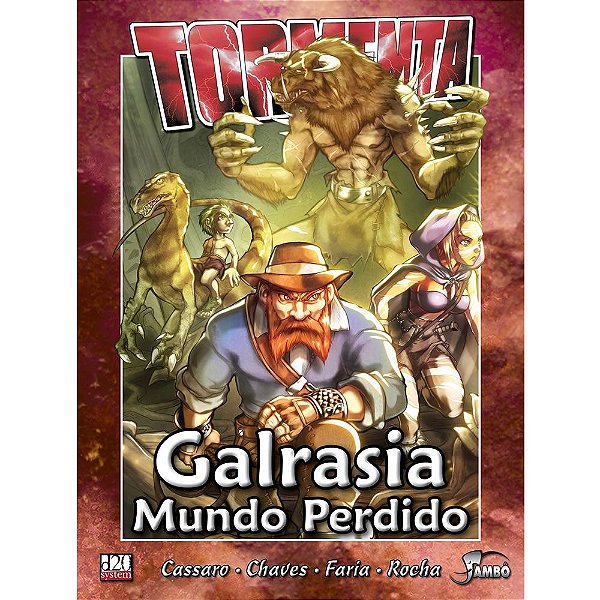 Galrasia Mundo Perdido 1º Edição - JAMBÔ