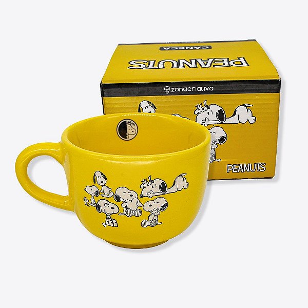 Caneca Sopa Snoopy e Turma do Charlie Brown 500ml