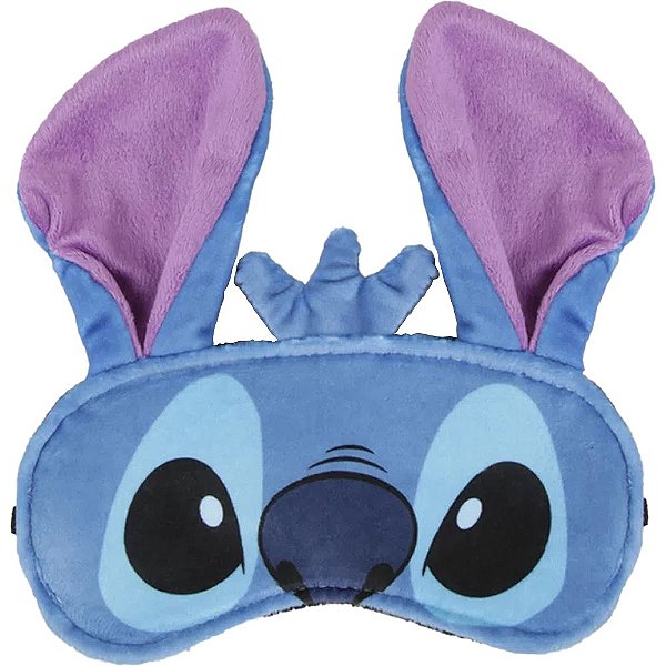 Máscara de Dormir Stitch em Pelúcia