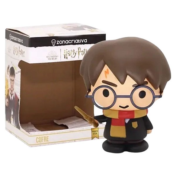 Cofre 3D Harry Potter Boneco Vinil 20cm