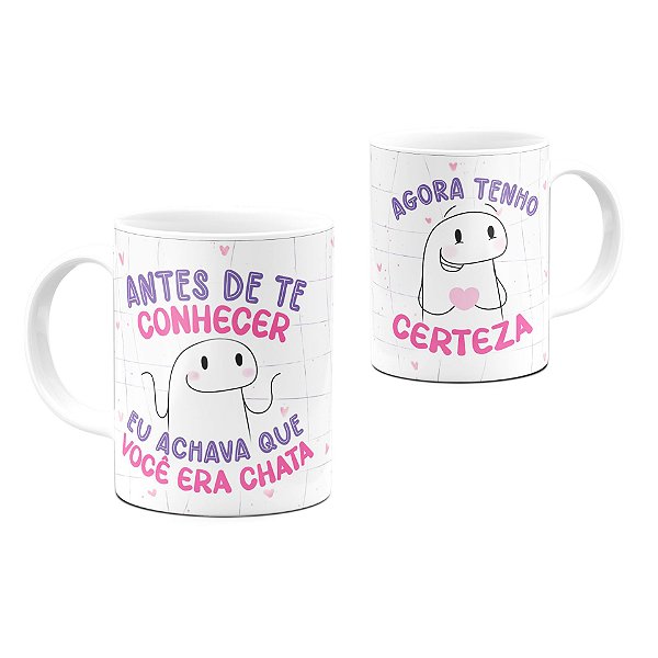 Caneca Flork Chata Com Certeza 325ml