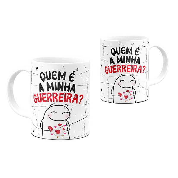 Caneca Flork Quem é Minha Guerreira 325ml