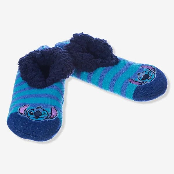 Pantufofa Meia Stitch Disney