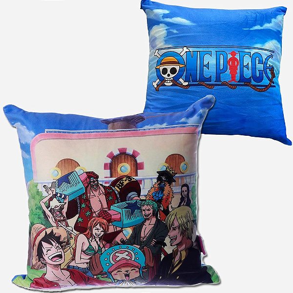 Almofada One Piece Piratas 40cm