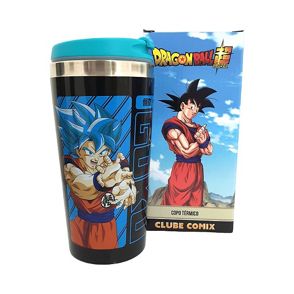 Copo Térmico Viagem Dragon Ball Goku Vs Freeza 450ml