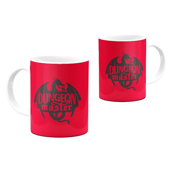 Caneca Dragon Dungeon Master Red 325ml