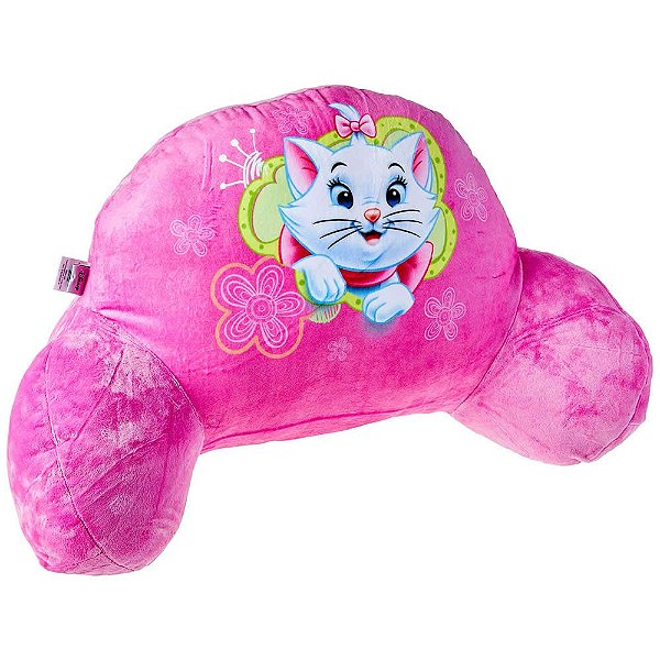 Almofada de Encosto Pelúcia Gatinha Marie Disney 50cm